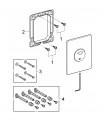 Grohe Peças de reposição sanitárias e acessórios Escutcheon Skate Dual Flush Mate P. Av1
