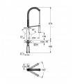 Grifo de cocina Grohe K7 monomandofreg.Profesionalfesional cromo mate