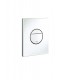 Grohe Sanitary Spare Part and Accessory Nova Botão Skate Dual Flush Shield Branco 38765 SH0