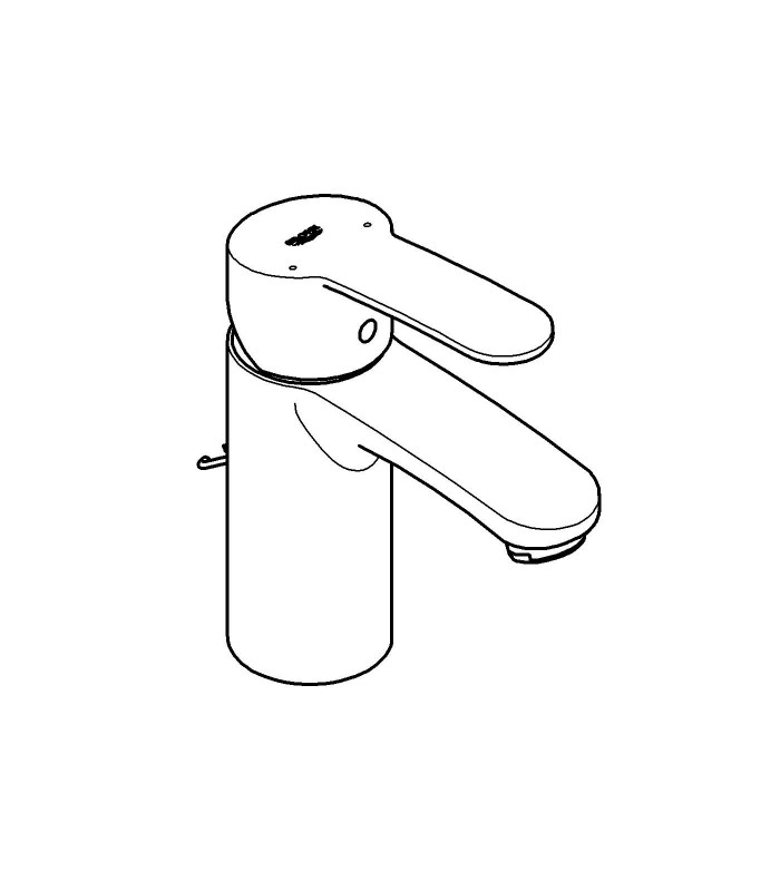 Compra online Grifería para baño Grohe Eurostyle Cosmo lavabo 35mm Eco cadenilla S en oferta al mejor precio