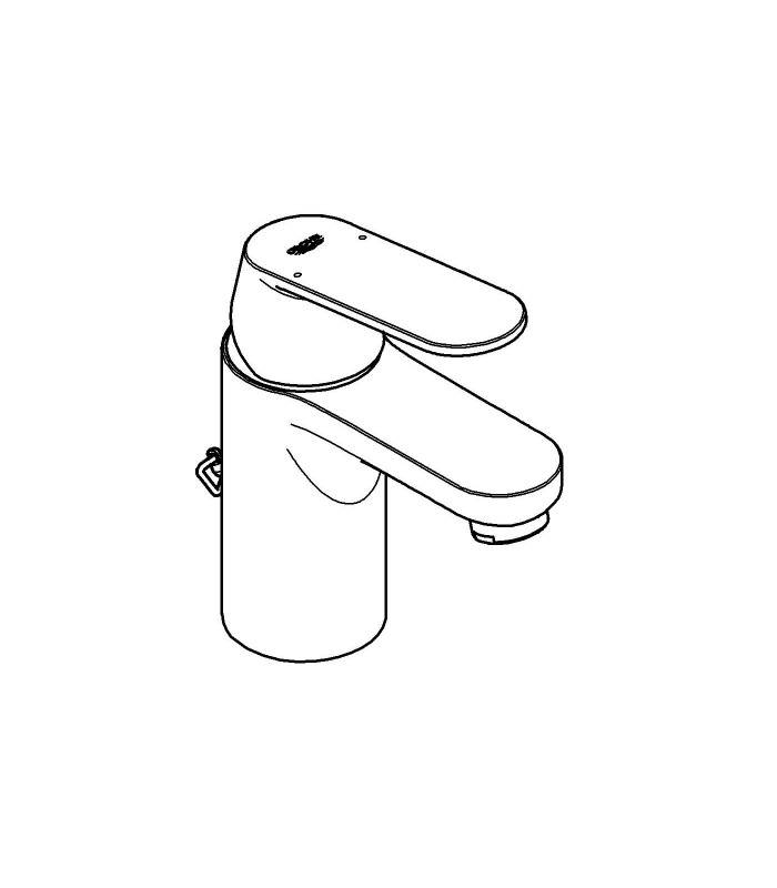 Compra online Grifería para baño Grohe Eurosmart Cosmo lavabo 35mm Eco cadenilla S en oferta al mejor precio