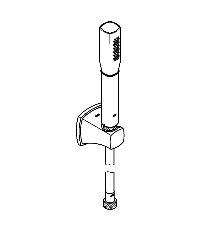 Compra online Sistema de ducha Grohe Rainshower Grandera Stick conj.de ducha 7,6l en oferta al mejor precio