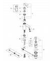 Torneira de banheiro Grohe Eurosmart Cosmo lavatório 35mm med ES dreno S
