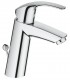 Grifería para baño Grohe Eurosmart lavabo 28mm med SilkES vaciador M
