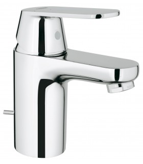 Torneira de banheiro Grohe Eurosmart Cosmo lavatório 35mm SilkES dreno S