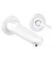 Torneira de banheiro Grohe Eurodisc Joystick bica de lavatório de parede 230 mm L