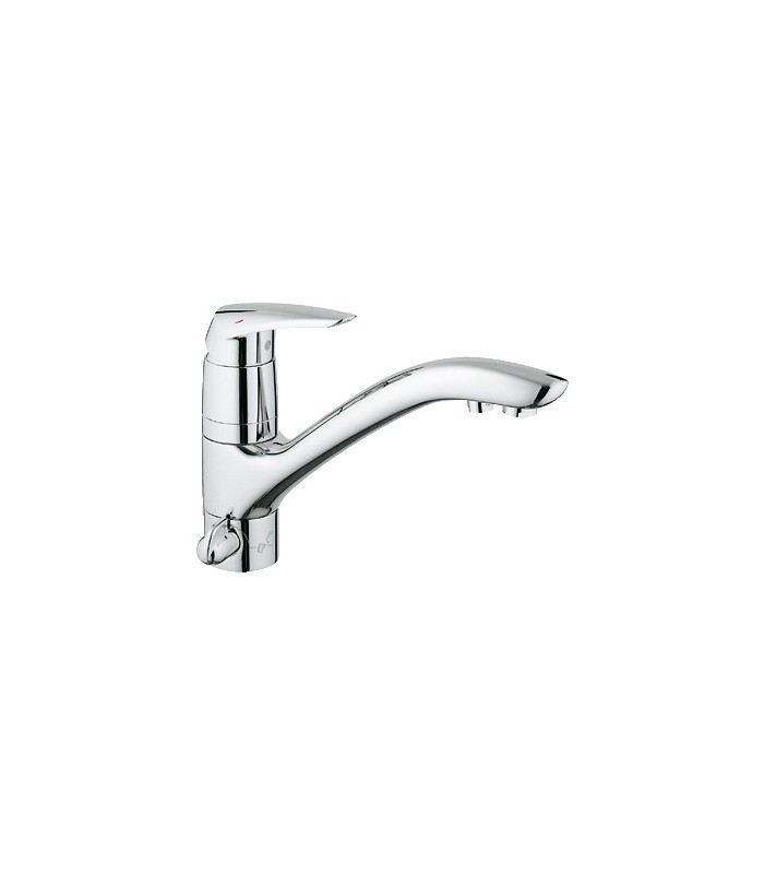 Compra online Torneira misturadora de cozinha GROHE Eurodisc Misturadora monocomando de pia de 1/2" en oferta al mejor precio