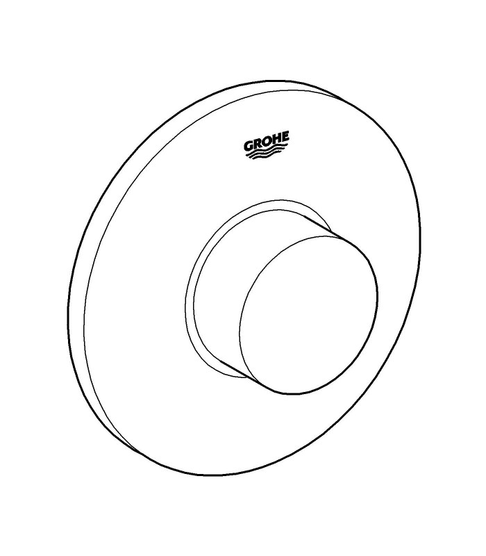 Compra online Recambio y accesorio sanitario Grohe Escudo Surf Accionamiento neumático en oferta al mejor precio