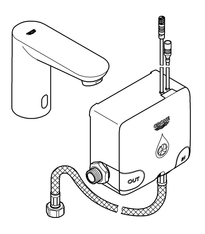 Compra online Recambios Profesionaless y piezas Grohe Euroeco E + Power Box en oferta al mejor precio