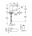 Recambios Profesionales y piezas Grohe Eurosmart Cosmo E lavabo electrónico (36327001)