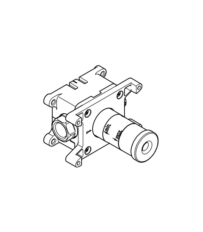 Compra online Sistema de chuveiro Grohe Grohtherm F part.interior 27621000 en oferta al mejor precio