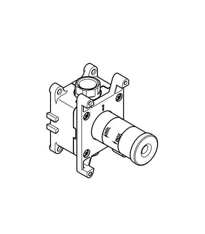 Compra online Mecanismo e sistema ocultos Grohe Torneira de passagem de corpo oculto 27 623 en oferta al mejor precio