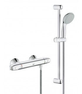 Termostato Grohe G-1000 + NTempesta 2j set barra 60 cm