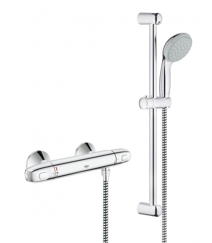 Compra online Termostato Grohe G-1000 + NTempesta 2j set barra 60 cm en oferta al mejor precio