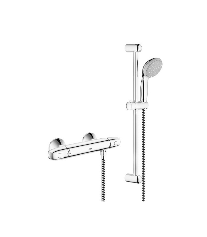 Compra online Termostato Grohe G-1000 + NTempesta 2j set barra 60 cm en oferta al mejor precio
