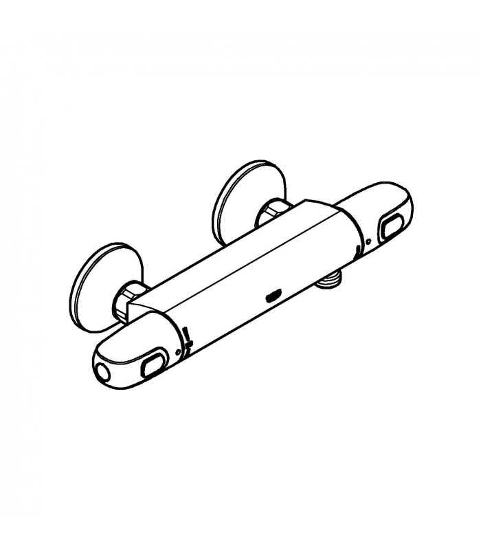 Compra online Termostato de chuveiro Grohe Thermostat G -1000 1/2" en oferta al mejor precio