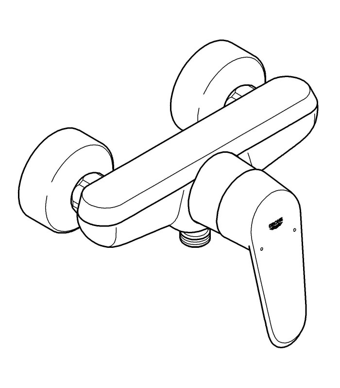 Compra online Grifería para baño Grohe Eurodisc Cosmo monomando de ducha visto en oferta al mejor precio
