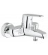 Misturador monocomando para banheiro Grohe Eurodisc Cosmo para banheiro exposto