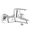 Misturador monocomando para banheiro Grohe Eurodisc Cosmo para banheiro exposto