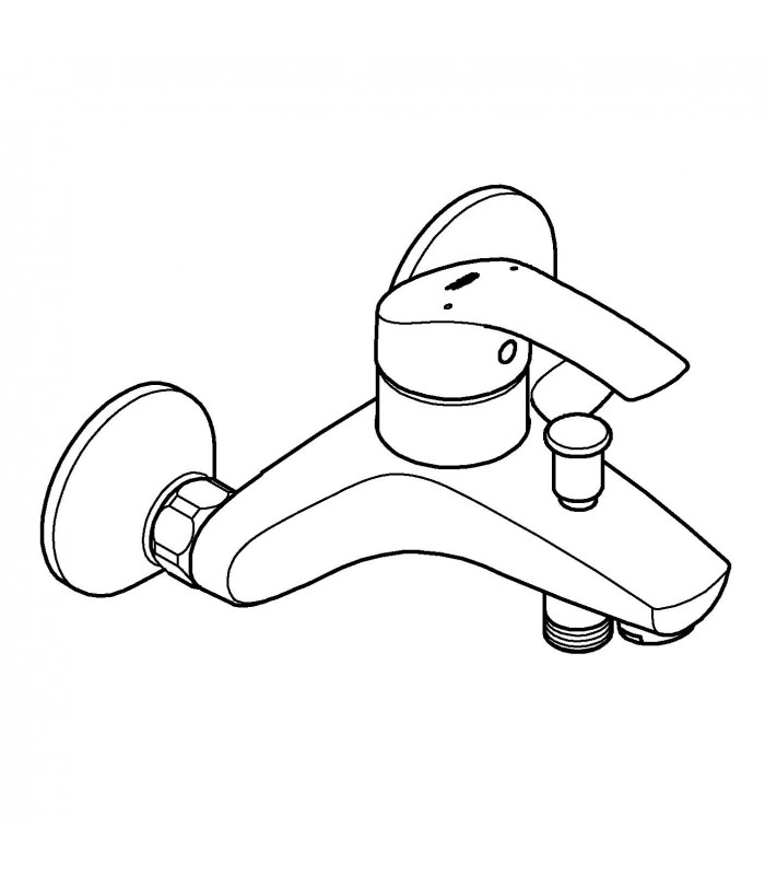Compra online Grifería para baño Grohe Eurosmart monomando para baño ducha en oferta al mejor precio