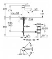 Grifería para baño Grohe Essence monomando de lavabo 28mm Eco vaciador S (32898001)