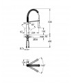 Grifo de cocina Grohe K7 semiProfesionalfesional media altura