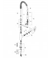 Grifo de cocina Grohe K7 semiProfesionalfesional media altura