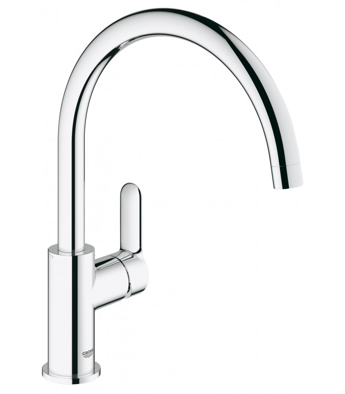 Compra online Torneira misturadora de pia de cozinha Grohe BauEdge com bica giratória (31367000) en oferta al mejor precio