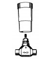 Mecanismo oculto Grohe e corpo do sistema Chave 3/4" (29803000)
