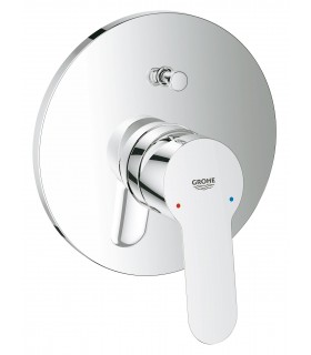 Misturador monocomando para chuveiro embutido Grohe Bauedge para banheiro