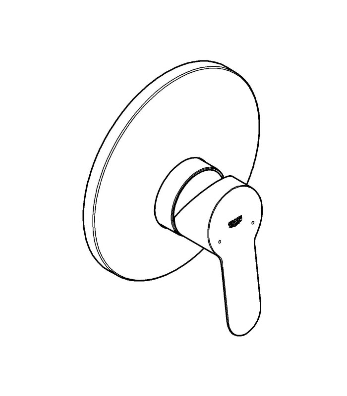 Compra online Misturador monocomando de duche Grohe BauEdge 1/2" (Ref. 29078000) en oferta al mejor precio