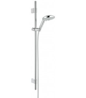 Sistema de chuveiro Grohe Rainshower Classic 130 com conjunto de barra de chuveiro 900 3j