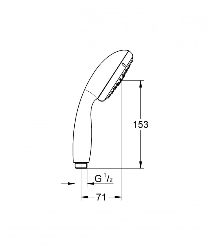 Compra online Sistema de ducha Grohe NTempesta 100 III teleducha 9,5l en oferta al mejor precio