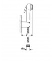 Sistema de ducha Grohe Trigger Spray conjunto Ducha con Soporte