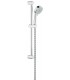 Sistema de chuveiro Grohe New Tempesta com conjunto de barra 3j