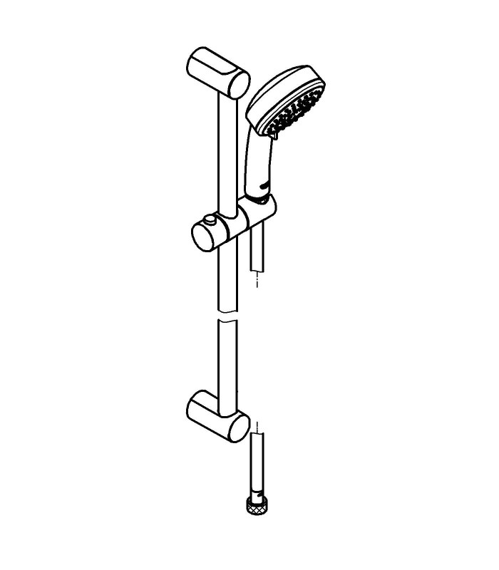 Compra online Sistema de ducha Grohe New Tempesta conj barra 3j en oferta al mejor precio
