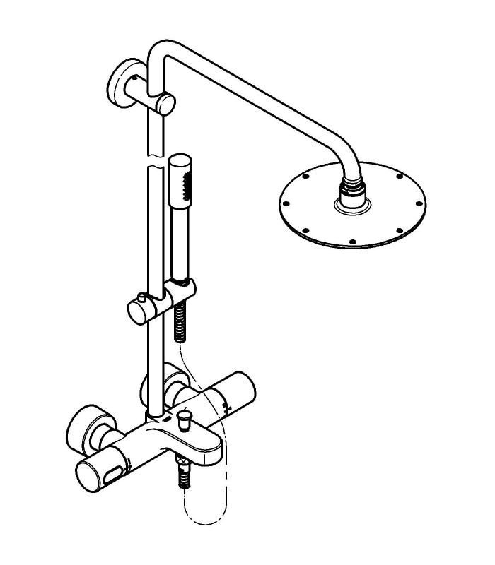 Compra online Sistema de ducha GroheRainshowerSistemaRainshowerbaño ducha 210 mm en oferta al mejor precio