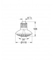 Sistema de ducha Grohe Euphoria 110 Mono ducha mural