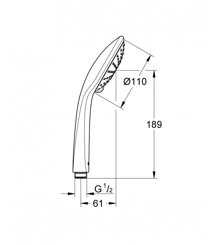 Compra online Sistema de ducha Grohe Euphoria 110 Duo teleducha en oferta al mejor precio