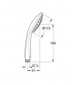 Sistema de ducha Grohe Euphoria 110 Duo teleducha
