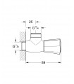 Grifería para baño Grohe lavabo fregadero mural (necesita13028 ó 13034)