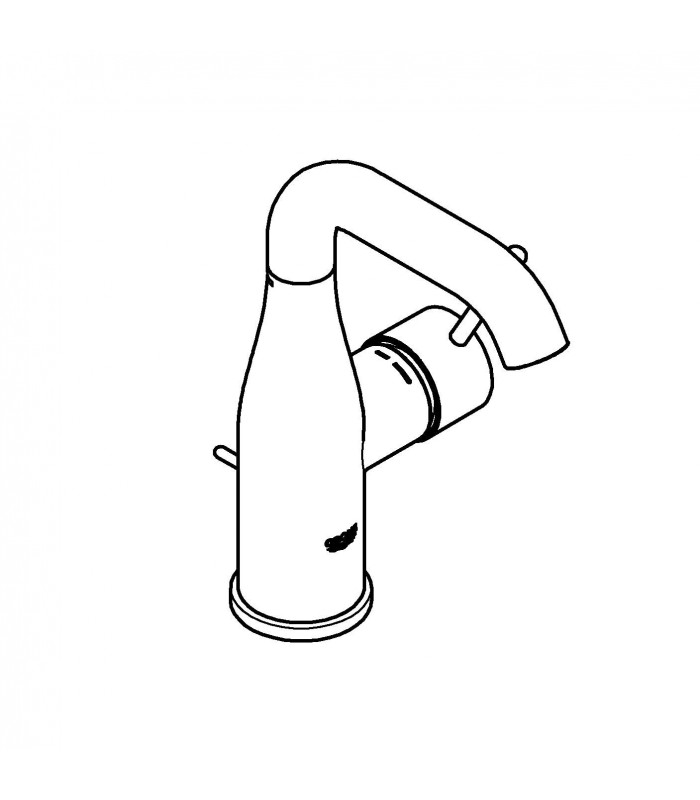 Compra online Torneira monocomando para lavatório Grohe Essence 28mm Eco waste set M en oferta al mejor precio