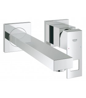 Torneira misturadora de lavatório de parede monocomando Grohe Eurocube com bica de 230 mm M