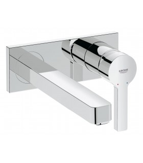 Grifería para baño Grohe Lineare monomando de lavabo mural caño 210mm M