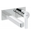 Grifería para baño Grohe Lineare monomando de lavabo mural caño 210mm M