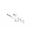 Grifería para baño Grohe Lineare monomando de lavabo mural caño 210mm M