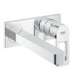 Torneira misturadora de lavatório monocomando de parede Grohe Quadra com bica de 210 mm M