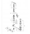 Grifería para baño Grohe Quadralavabo 28mm medium Eco vaciador M