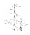 Grifería para baño Grohe Bauedge monomando de lavabo 35mm vaciador