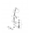 Torneira de banheiro Grohe Eurosmart lavatório 28mm médio Eco waste M